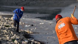 BÜYÜKŞEHİR’DEN TARSUS BERDAN BARAJI’NDA TEMİZLİK ÇALIŞMASI