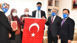BAŞKAN ULUDAĞ’DAN ŞEHİT AİLELERİNE ANLAMLI ZİYARET