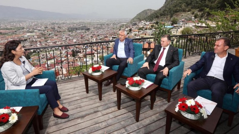 AKDENİZ’İN 3 BÜYÜKŞEHİR BELEDİYE BAŞKANI ORTAK YAYINDA BULUŞTU