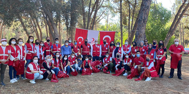 KIZILAY BU KEZ ÇEVRE İÇİN SAHADA