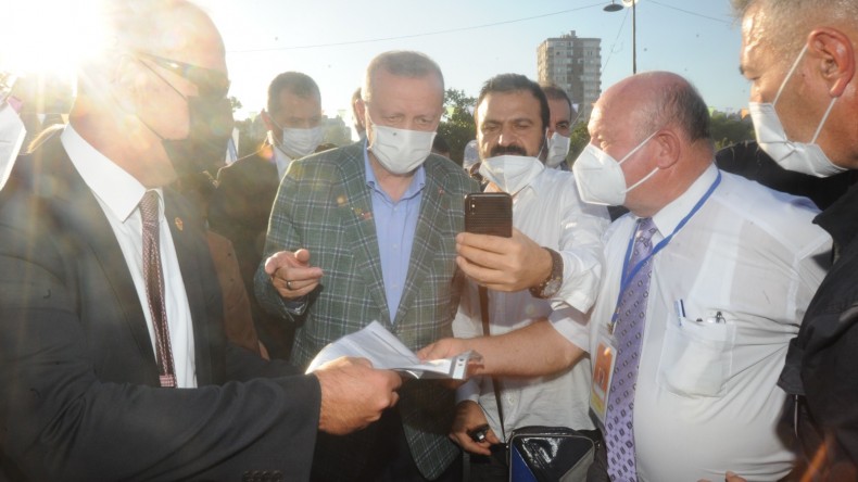 ESENDEMİR, ERDOĞAN’DAN DESTEK İSTEDİ