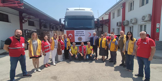 ADANA KIZILAY’DAN UKRAYNA’YA İYİLİK ELİ
