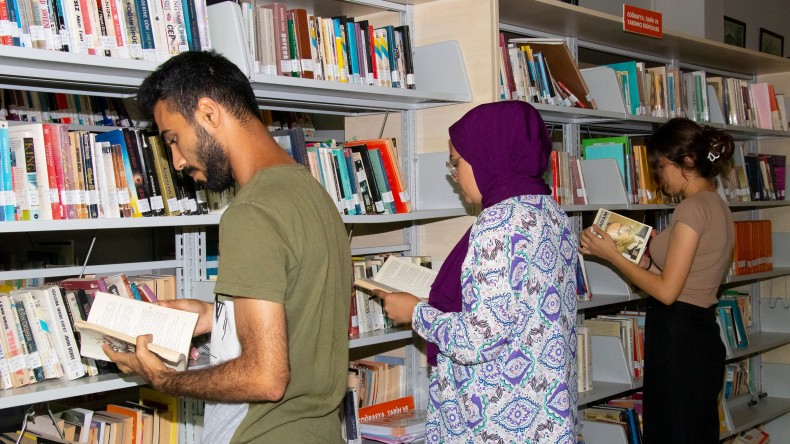 BÜYÜKŞEHİR’İN KÜTÜPHANESİ ÖĞRENCİLERİN BİLGİ YUVASI
