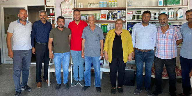 BAŞKAN HÜLYA ERDEM, ESNAFIN YANINDA…