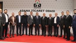 AOSB YÖNETİMİ, ADANA TİCARET ODASI’NDA