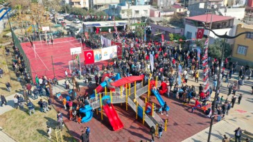 SARIÇAM’DA YILDIRIM BEYAZIT PARKI AÇILDI