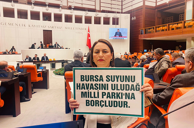 ŞEVKİN: ULUDAĞ ALAN BAŞKANLIĞI, BETONLAŞMA DEMEKTİR!