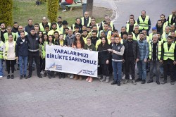 BAŞKAN ZEYDAN KARALAR, “KENETLENDİK VE HALKIMIZIN YANINDA OLDUK.”