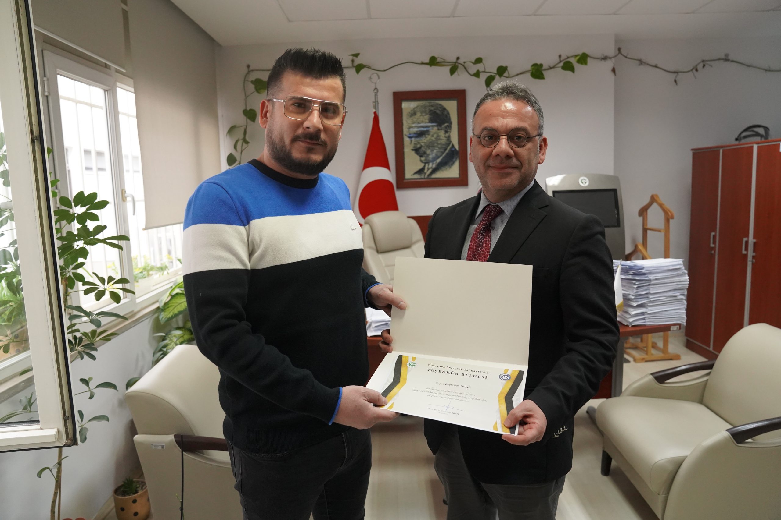 İŞ İNSANI BEYTULLAH USLU’DAN ÖRNEK DAVRANIŞ