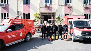 BÜYÜKŞEHİR’İN DALGIÇLARI, ŞANLIURFA’YA ULAŞMAK ÜZERE YOLA ÇIKTI