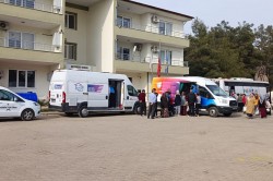 BÜYÜKŞEHİR’İN HATAY VE ADIYAMAN’DA DESTEK ÇALIŞMALARI SÜRÜYOR