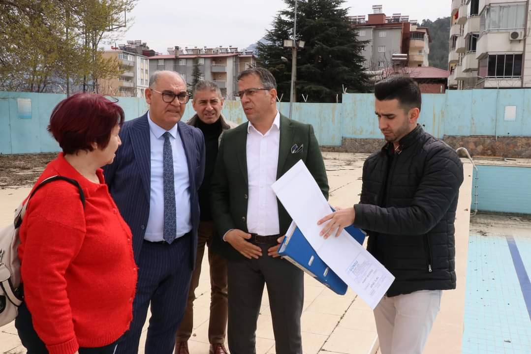 POZANTILI, YÜZME HAVUZUNDAN YAZ-KIŞ FAYDALANABİLECEK