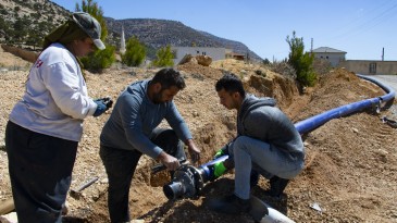 BÜYÜKŞEHİR’DEN ÜRETİCİYE CAN SUYU