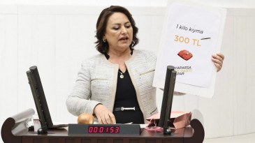“YAPARSA AKP YAPAR; 200 LİRA İLE 1 KİLO KIYMA ALINAMIYOR!”
