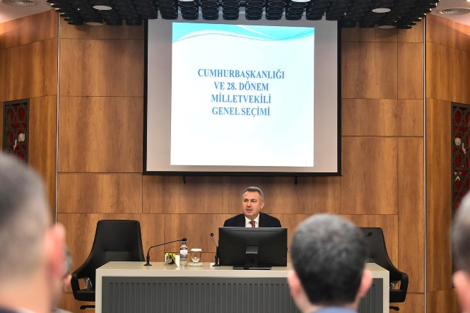 SEÇİM GÜVENLİĞİ TOPLANTISI VALİ ELBAN’IN BAŞKANLIĞINDA GERÇEKLEŞTİRİLDİ
