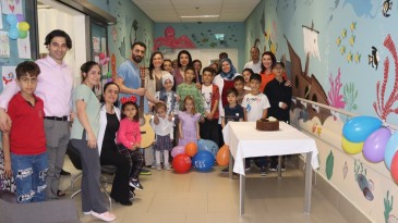 TALASEMİLİ ÇOCUKLARA SÜRPRİZ ETKİNLİK