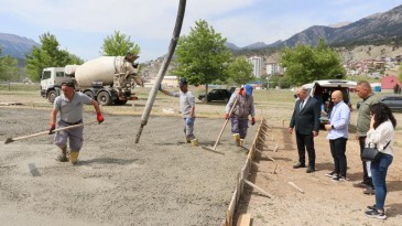 BAŞKAN MUSTAFA ÇAY’DAN İŞ TAKİBİ VE PAZAR ZİYARETİ