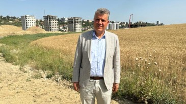 “EKİN DEĞİL BİNA DİKİLDİ”