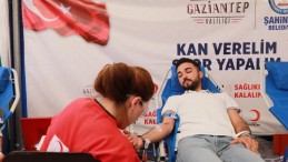 GAZİANTEP’TE KAN BAĞIŞI REKORUNA DOĞRU