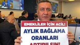 GÜRER: “AKP, EMEKLİDEN ALDIĞINI GERİ VERSİN”