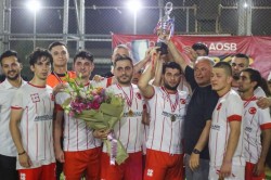 AOSB 9. FUTBOL TURNUVASI TAMAMLANDI