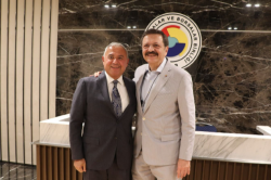 AOSB BAŞKANI SÜTCÜ, TOBB BAŞKANI HİSARCIKLIOĞLU’NU TEBRİK ETTİ