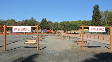 TARSUS GENÇLİK KAMPI ÇOCUK OYUN ALANI TAMAMEN YENİLENDİ