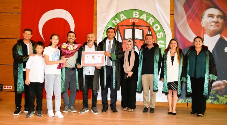 ADANA BAROSU’NDA RUHSAT TÖRENİ YAPILDI