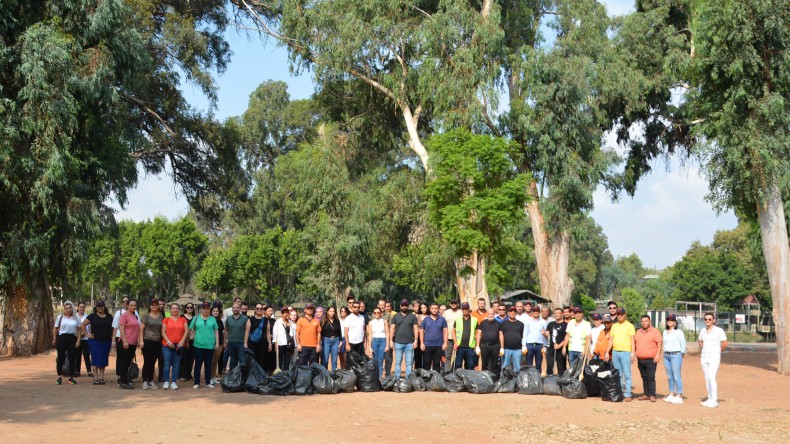 BÜYÜKŞEHİR PERSONELİNDEN ÇEVRE DUYARLILIĞI