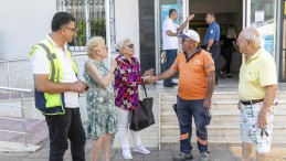 BÜYÜKŞEHİR PERSONELİNDEN ÖRNEK BİR DAVRANIŞ