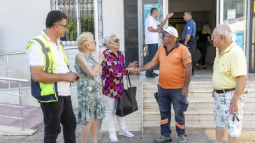 BÜYÜKŞEHİR PERSONELİNDEN ÖRNEK BİR DAVRANIŞ