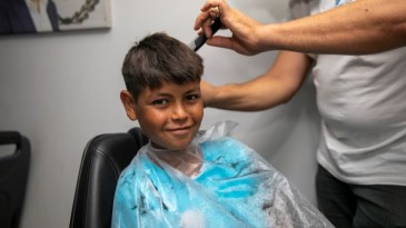 ÇOCUKLAR MOBİL KUAFÖR’Ü ÇOK SEVDİ