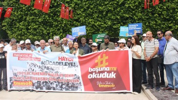 TMMOB, MÜCADELEYE ÇAĞIRDI…