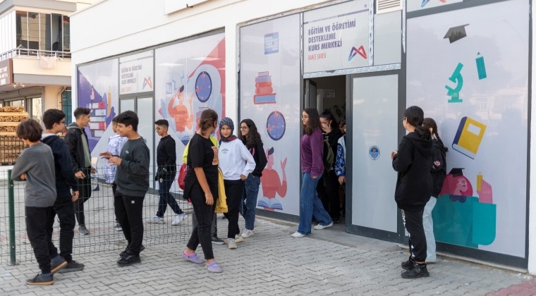 BÜYÜKŞEHİR’İN EĞİTİM VE ÖĞRETİME DESTEKLERİ BİTMİYOR