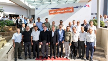 BAŞKAN SEÇER, BATI İLÇELERİNDEKİ MUHTARLARLA BİR ARAYA GELDİ