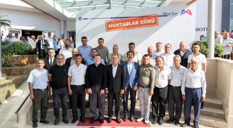 BAŞKAN SEÇER, BATI İLÇELERİNDEKİ MUHTARLARLA BİR ARAYA GELDİ