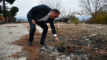 TÜMER, ALADAĞ YURT YANGINI YERİNDEN SESLENDİ: ÇOCUKLAR İÇİN ANIT YAPILSIN