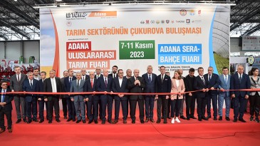 ADANA TARIM FUARI 16. KEZ KAPILARINI AÇTI