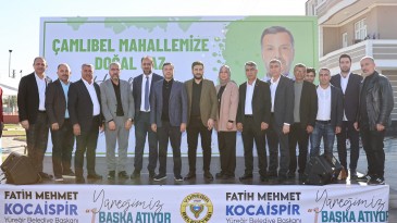 ÇAMLIBEL MAHALLESİ DOĞAL GAZA KAVUŞTU