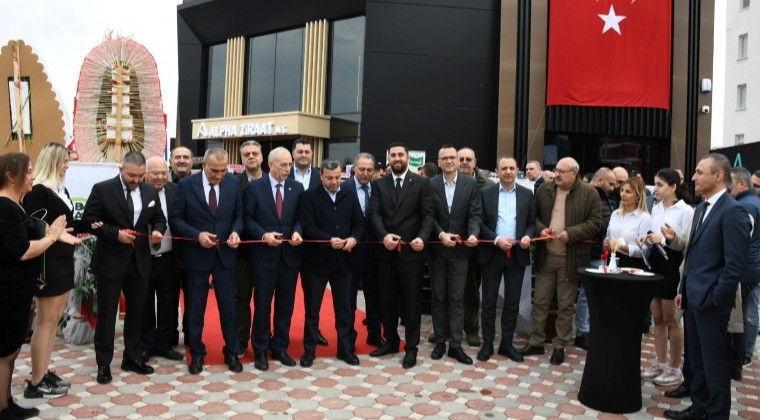 TARIMIN YENİ ADRESİ ALPHA ZİRAAT GÖRKEMLİ BİR TÖRENLE AÇILDI