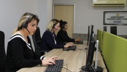 YÜREĞİR BELEDİYESİ ÇAĞRI MERKEZİ 205 BİN 17 TALEBE YANIT VERDİ