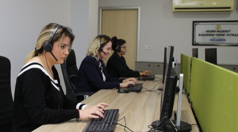 YÜREĞİR BELEDİYESİ ÇAĞRI MERKEZİ 205 BİN 17 TALEBE YANIT VERDİ