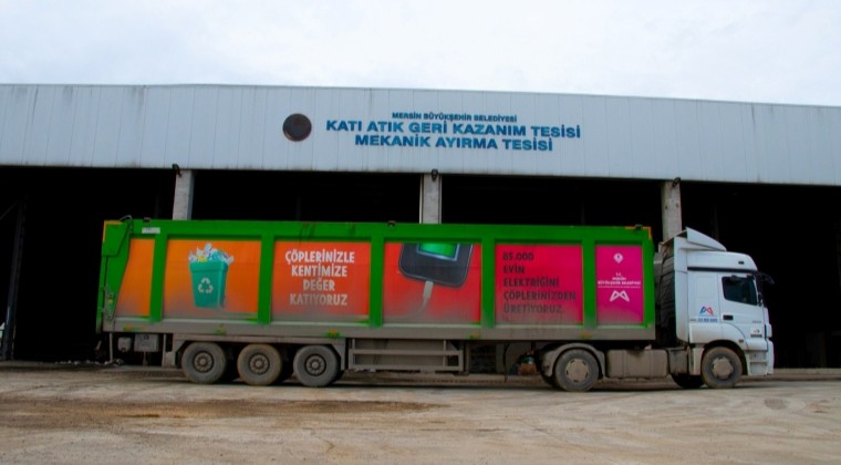 KENTİN ESKİ ÇÖPLERİ ELEKTRİK OLARAK GERİ DÖNÜYOR