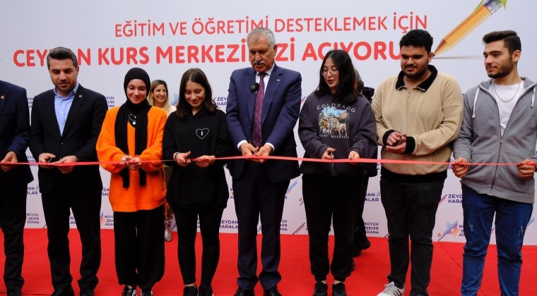 KURUKÖPRÜ, KOZAN VE KARATAŞ’IN ARDINDAN CEYHAN’DA DA KURS MERKEZİ AÇILDI