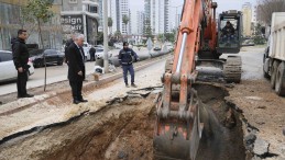 BÜYÜKŞEHİR ÇALIŞIYOR, KENTİN SORUNLARI BİRER BİRER ÇÖZÜLÜYOR!