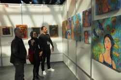 ADANA’DAN İKİ SANATÇI ANTALYA ÇAĞDAŞ SANATLAR FUARI’NA KATILDI