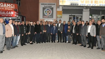 BAŞKAN ULUDAĞ’DAN SARIÇAM DERNEKLER PLATFORMUNA ZİYARET