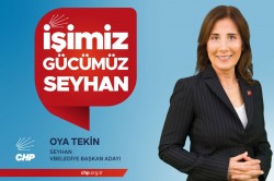 SEYHAN BELEDİYE BAŞKAN ADAYI OYA TEKİN ÇALIŞMALARIYLA FARK YARATIYOR