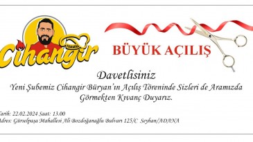 CİHANGİR KEBAP’TAN 2. ŞUBE