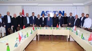 HATİPOĞLU, İŞ İNSANLARIYLA BULUŞTU